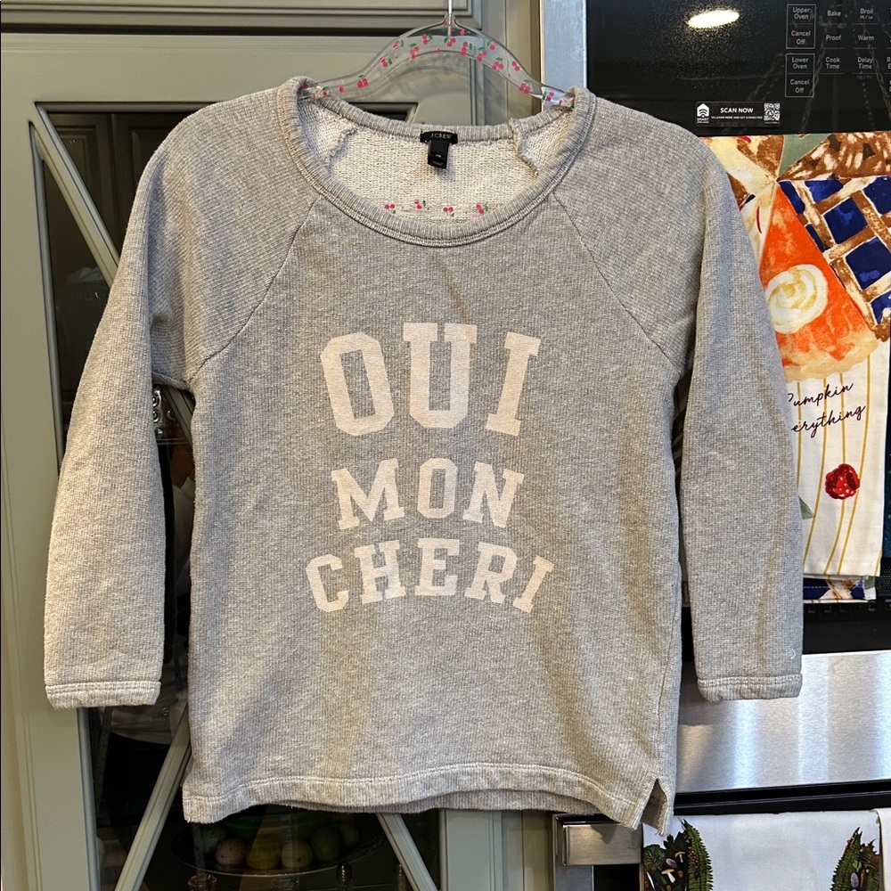 Vintage! J. Crew Gray Sweatshirt - Oui Mon Cheri